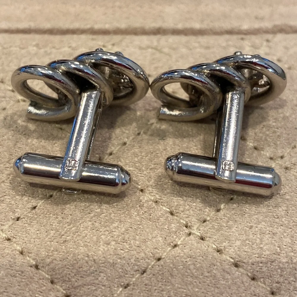 Silver Pearl Cufflinks